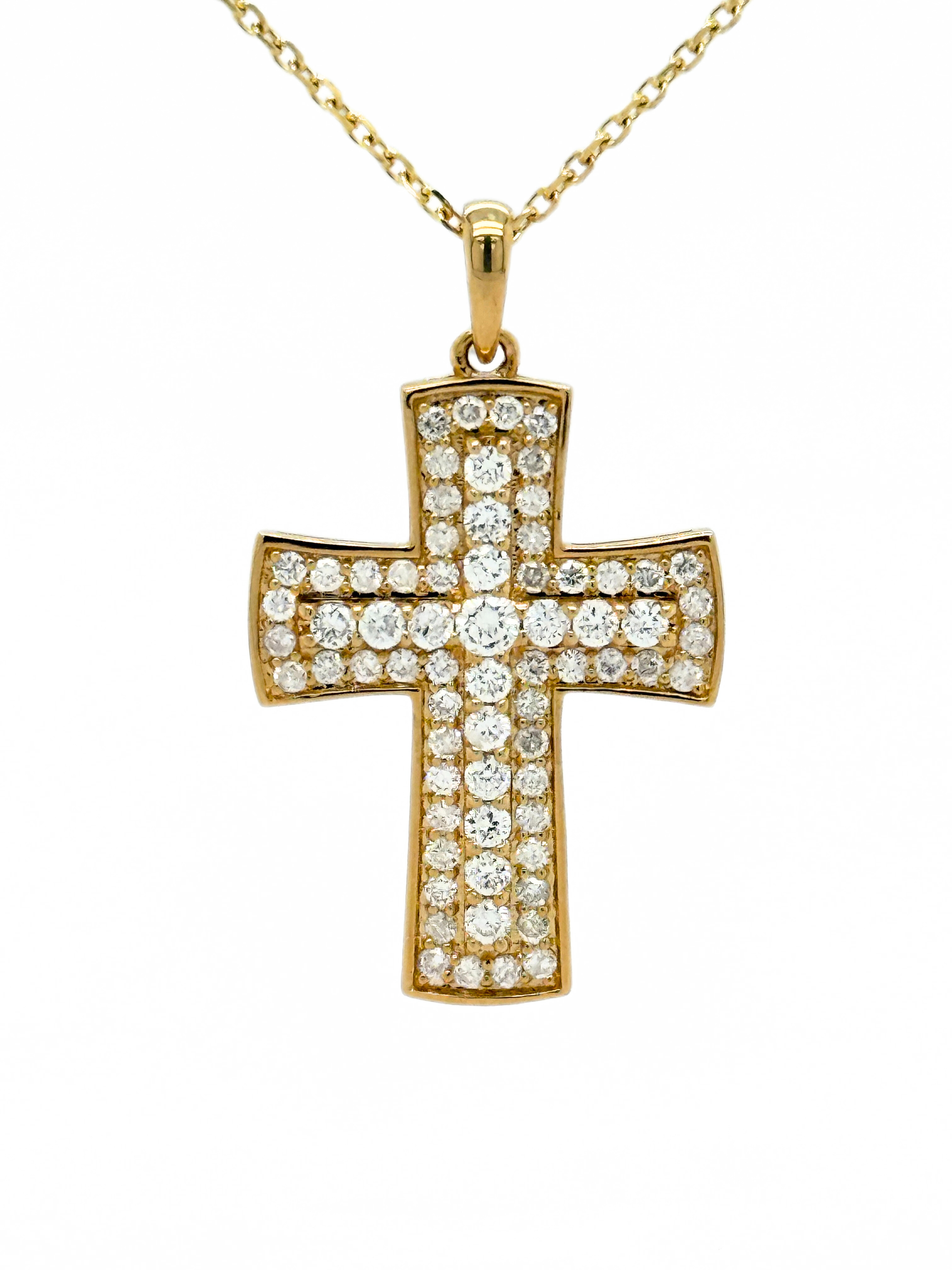 CROSS PENDANT W/CHAIN-090014